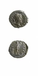 Silver Denarius of Emperor Septimius Severus, 198 CE - 211 CE