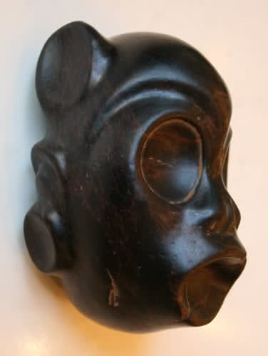 Costa Rican Stone Monkey Head, 500 CE - 900 CE