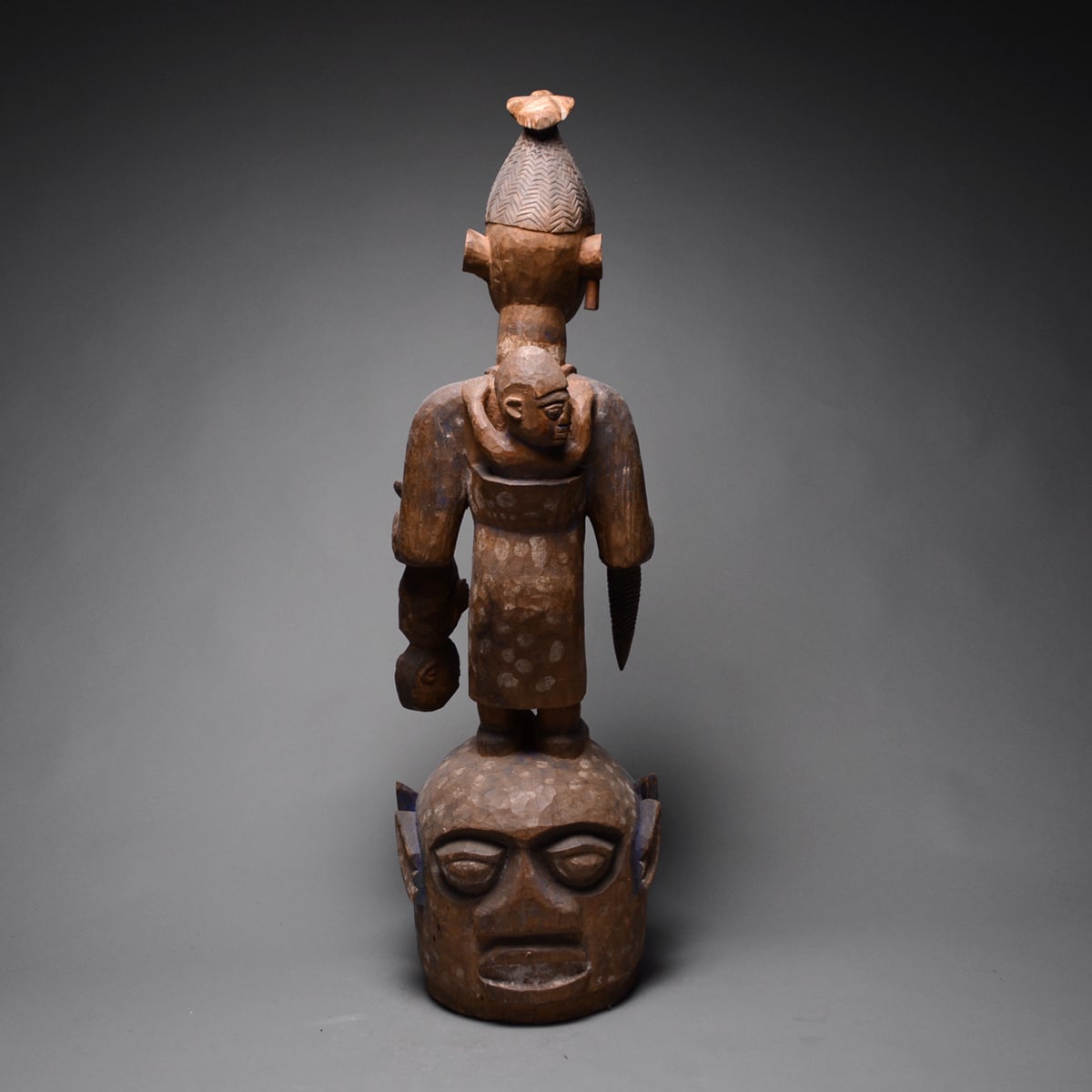 Yoruba Wooden Epa Mask, Yoruba Wooden Epa Mask
