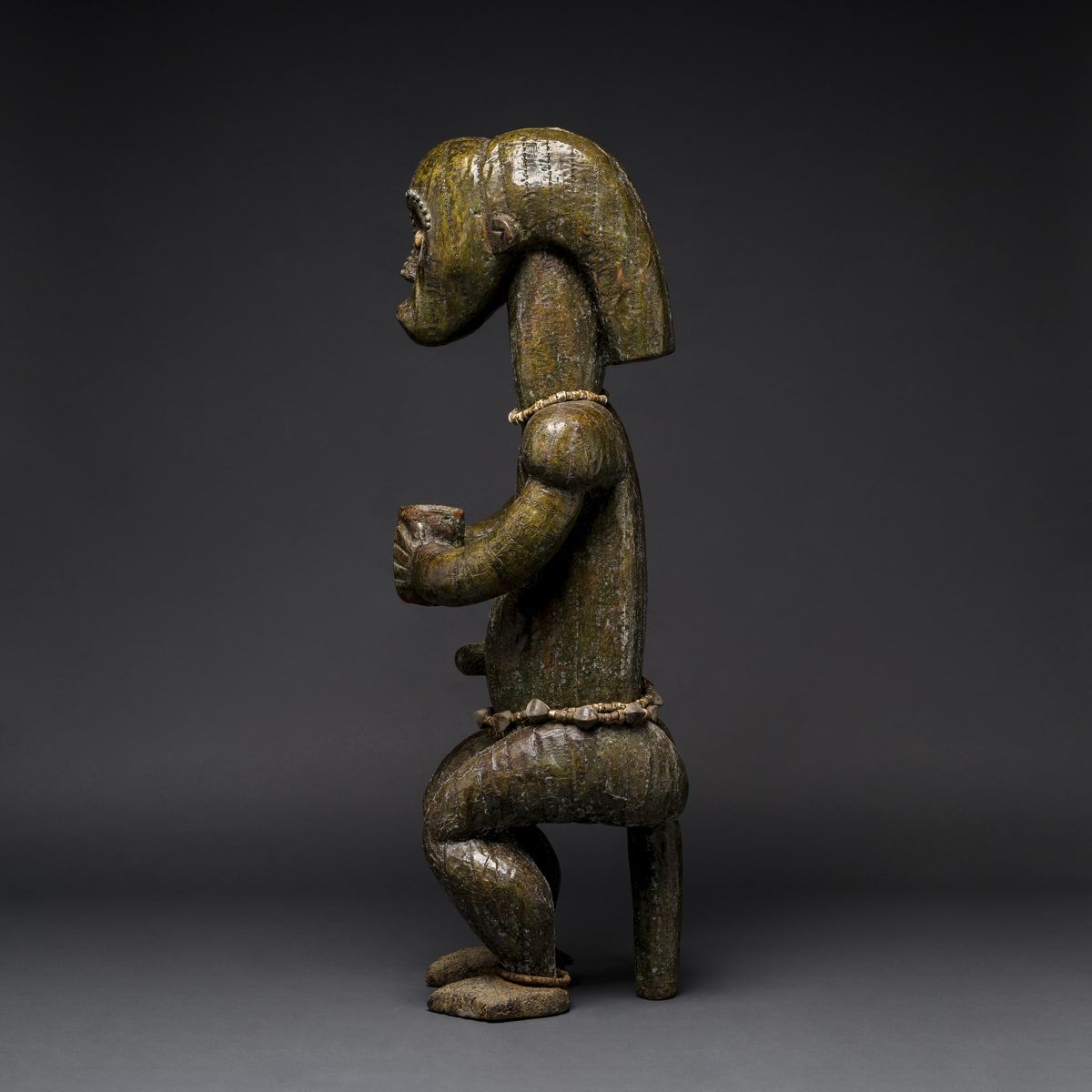 Fang Wooden Byeri Sculpture, 1870 CE - 1920 CE