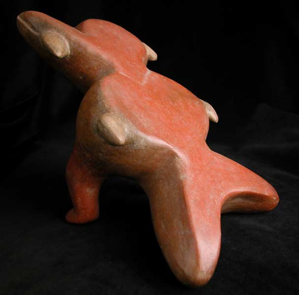 Colima Terracotta Reclinatorio, 100 BCE - 250 CE