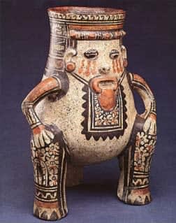 Guanacaste-Nicoya Tlaloc Effigy Vessel, 1200 CE - 1500 CE
