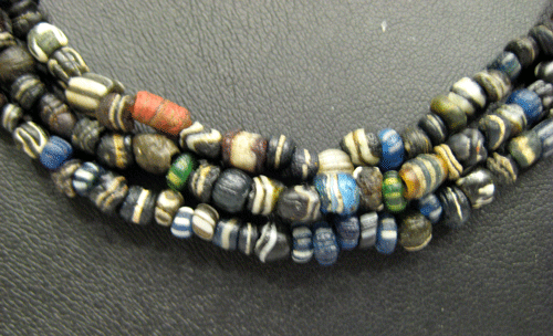 Mixed Ancient Glass Bead Necklace, 600 BCE - 1200 CE