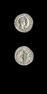 Silver Denarius of Emperor Elagabalus, 220 CE - 222 CE