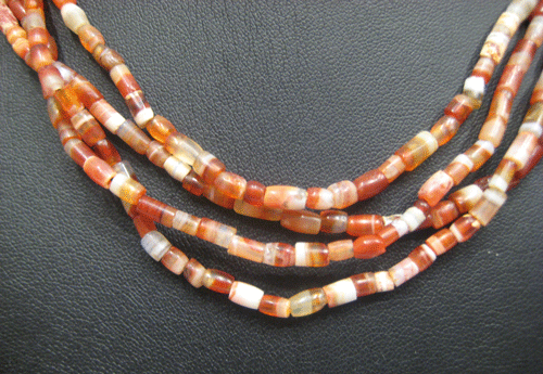 Carnelian Bead Necklace, 3000 BCE - 1500 BCE