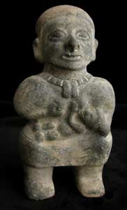 La Tolita Sculpture of a Woman and Child, 400 BCE - 400 CE