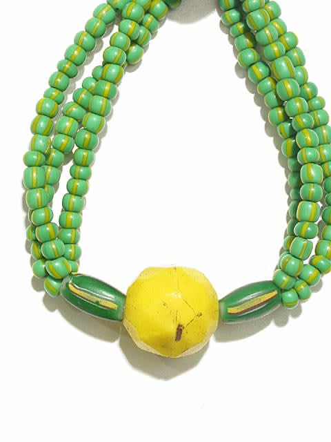 Venetian Glass Trade Bead Necklace, 17th Century CE - 19th Century CE