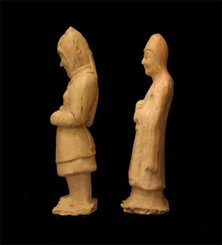 Sui Pair of a Palace Guardian and an Official, 581 CE - 618 CE