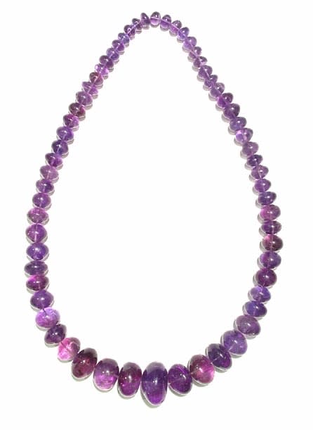 Amethyst Bead Necklace