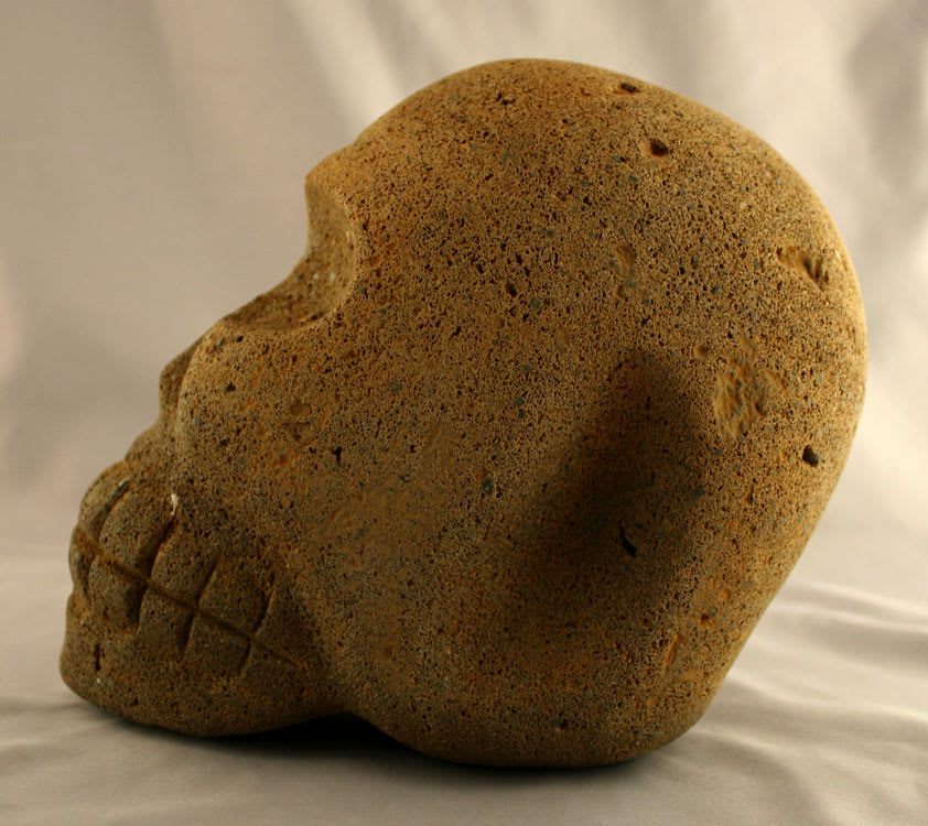 Mayan Lava Skull, 600 CE - 900 CE