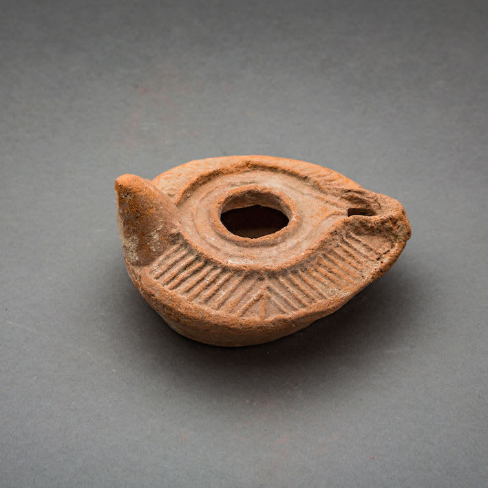 Byzantine Oil Lamp, 400 CE - 600 CE