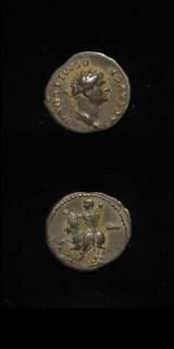 Silver Denarius of Emperor Domitian, 81 CE - 96 CE
