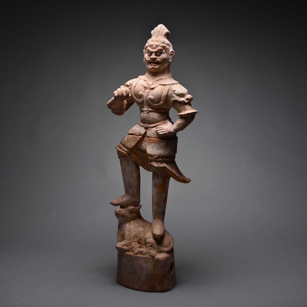 T'ang Sculpture of a Lokapala, 618 CE - 907 CE