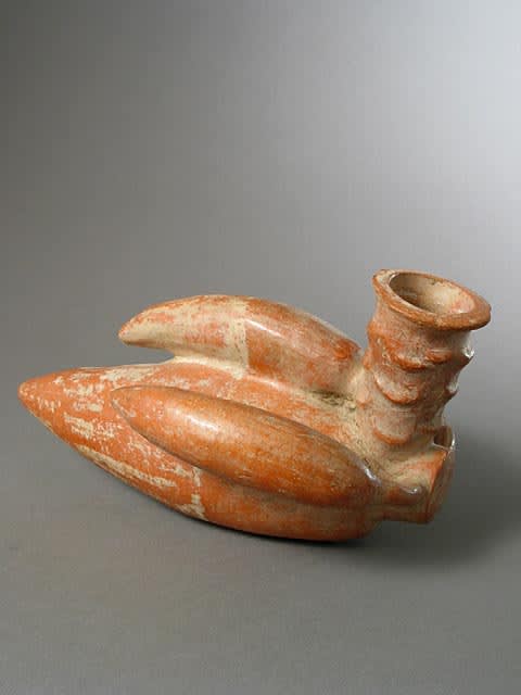 Moche Vessel in the Form of a Fruit, 1 CE - 600 CE