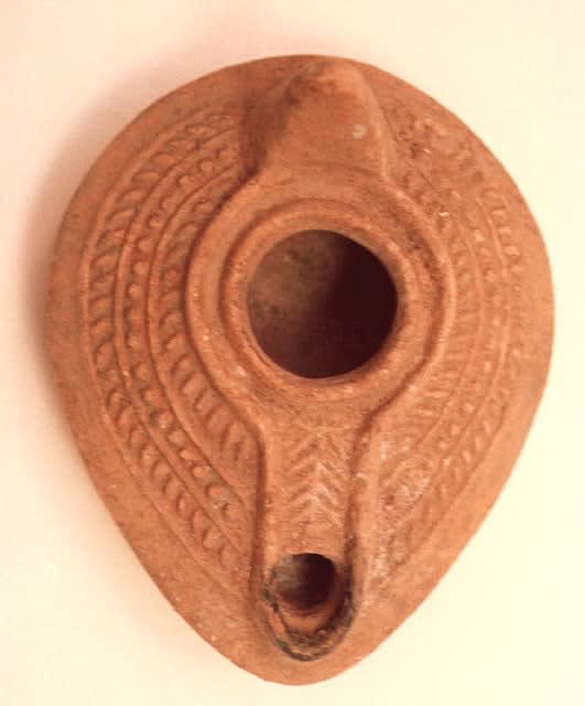 Byzantine Oil Lamp, 400 CE - 600 CE