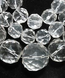 Rock Crystal Bead Necklace