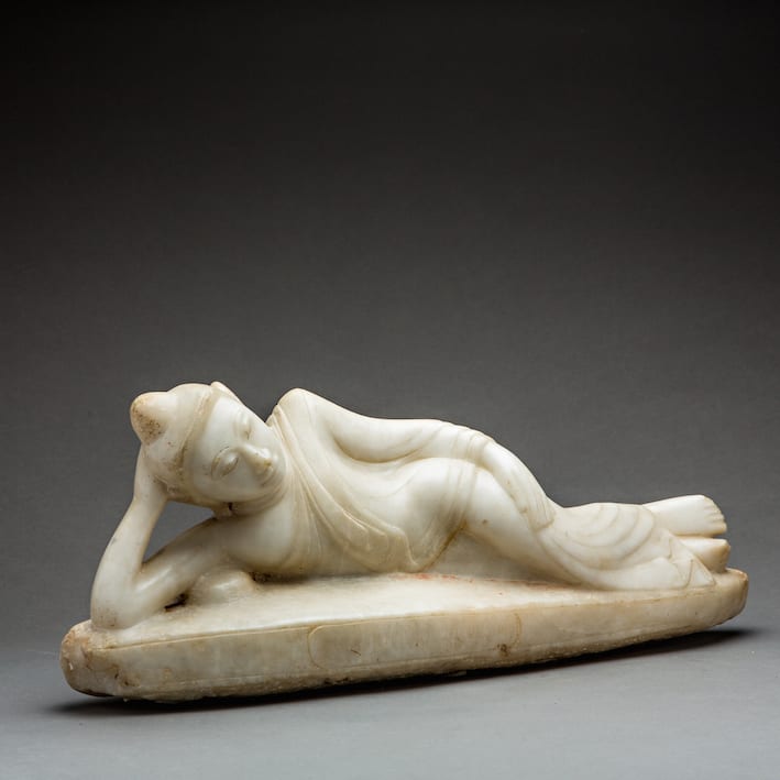 Mandalay Marble Parinirvana Buddha, 19th Century CE