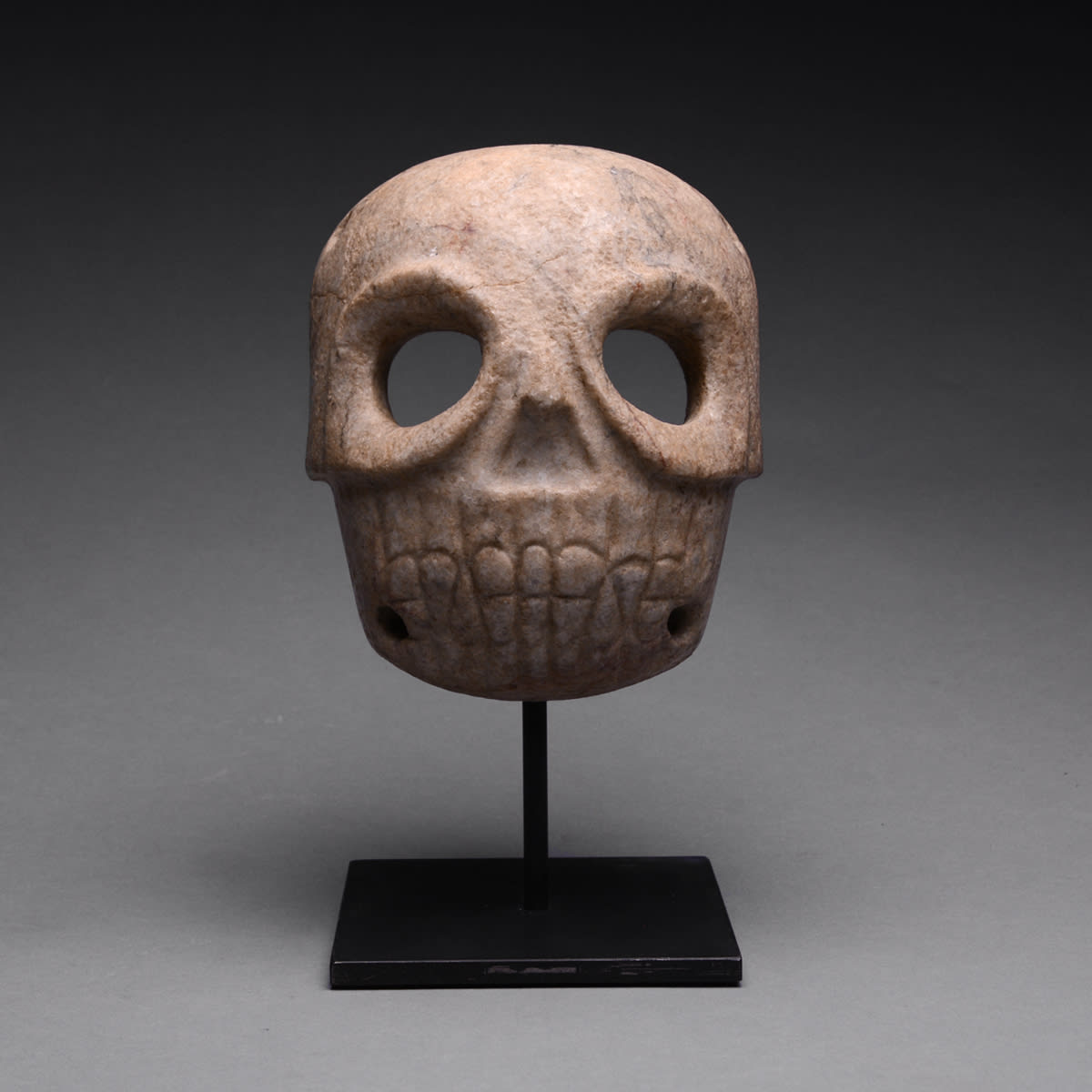 Stone Skull Mask, 1st Century CE - 5th Century CE