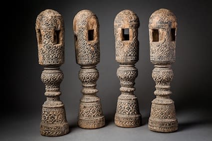 Ottoman Wooden Legs of a Throne or Bed, 1500 CE - 1700 CE