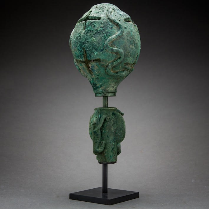 Bactria-Margiana Bronze Mace Head, 2500 BCE - 1250 BCE