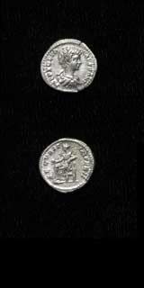 Silver Denarius of Geta Struck While Caesar, 199 CE - 202 CE