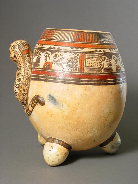 Jaguar Effigy Vessel, 800 CE - 1500 CE