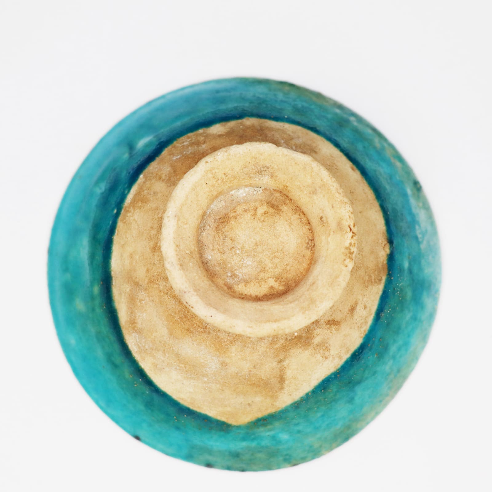 Bamiyan Blue-Glazed Bowl, with Tigers, Twelfth to Thirteenth Century AD