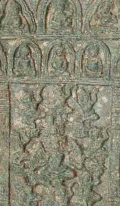 Khmer Mandala Mold Depicting Hevajra, 12th Century CE - 13th Century CE