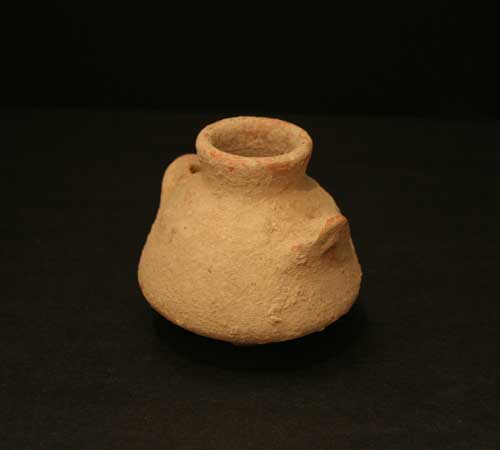 Iron Age Terracotta Pyxis, 900 BCE - 700 BCE
