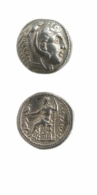 Macedonian Silver Tetradrachm of Alexander the Great, 336 BCE - 323 BCE