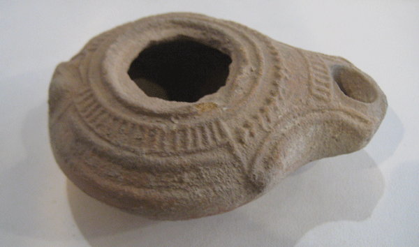 Samaritan Oil Lamp, 2nd Century CE - 4th Century CE