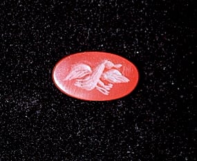 Classical Revival Intaglio Depicting a Bird, 1600 CE - 1900 CE