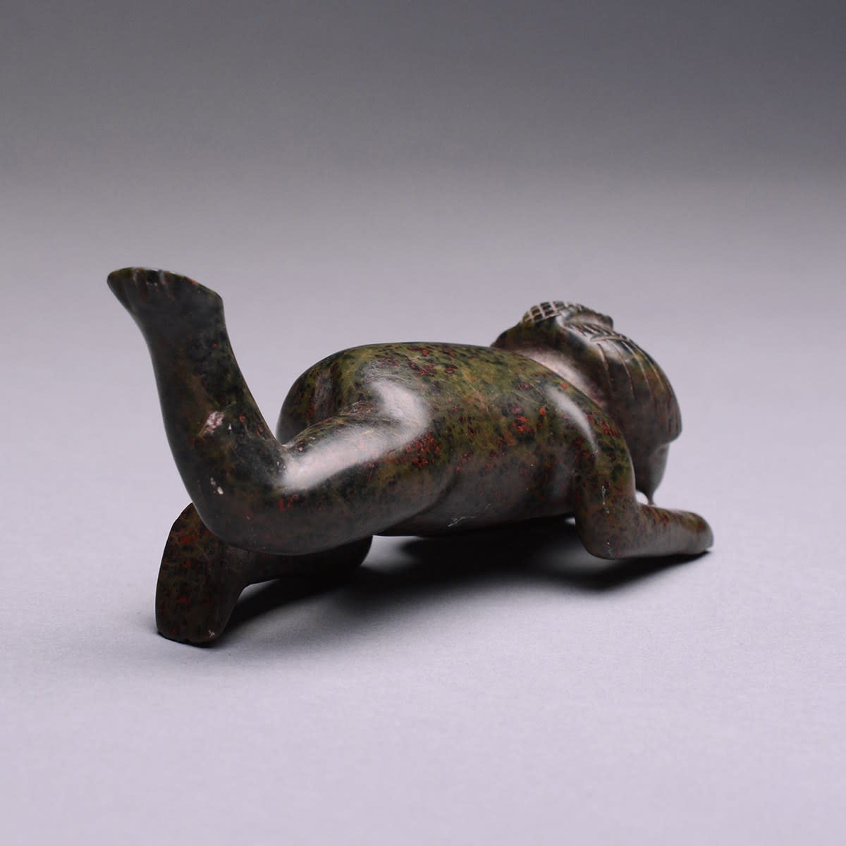 Olmec Style Greenstone Figurine, 20th Century CE