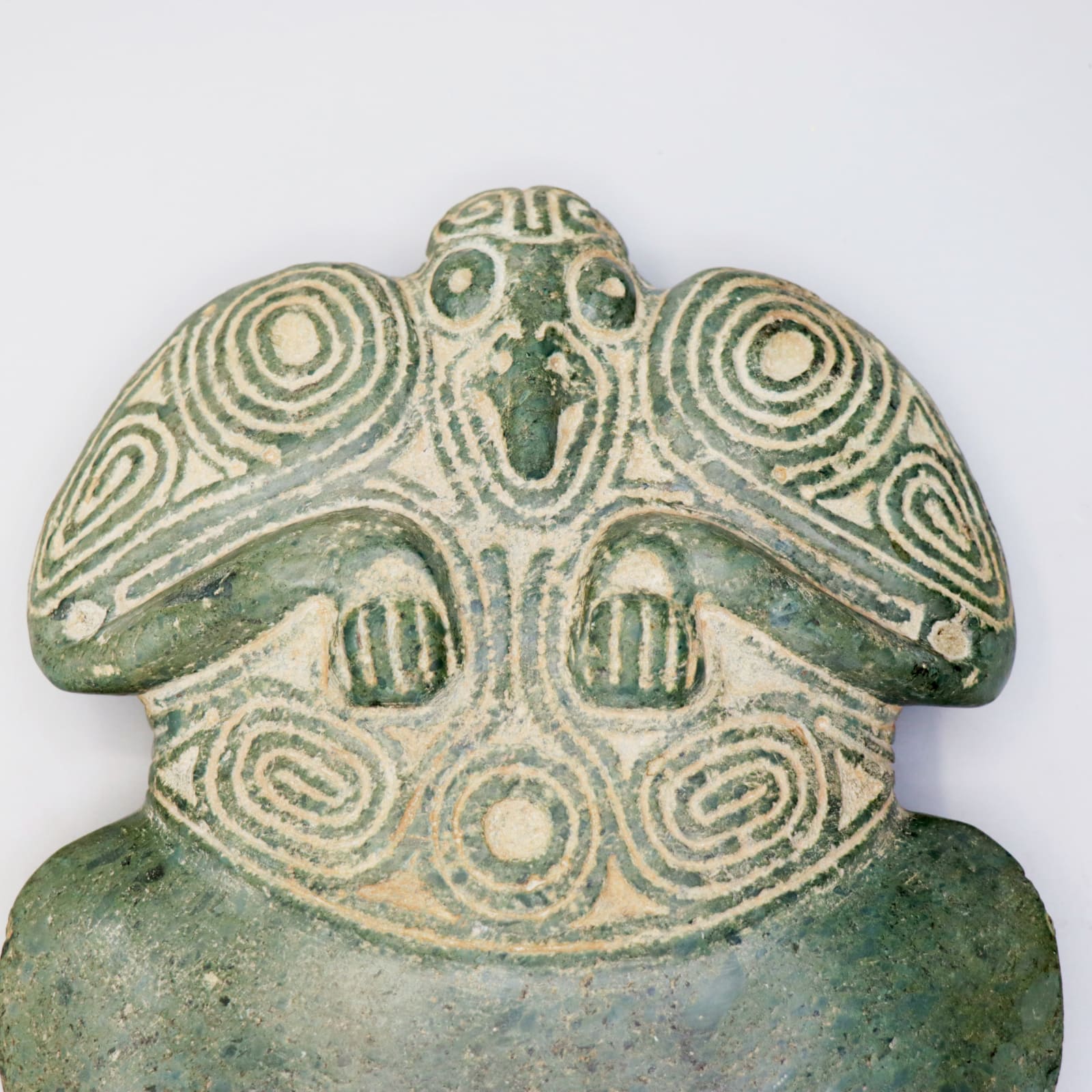 Taino Celt, depicting 'Bird-Man' Motif, 1300 CE - 1400 CE