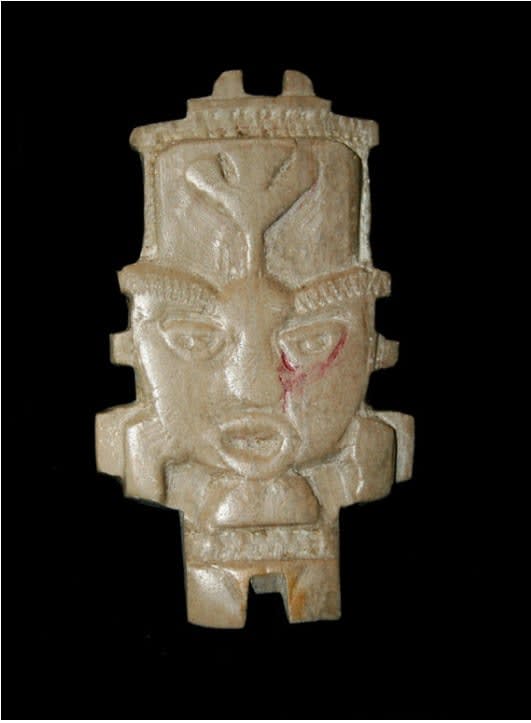Teotihuacan Stone Amulet, 200 CE - 600 CE