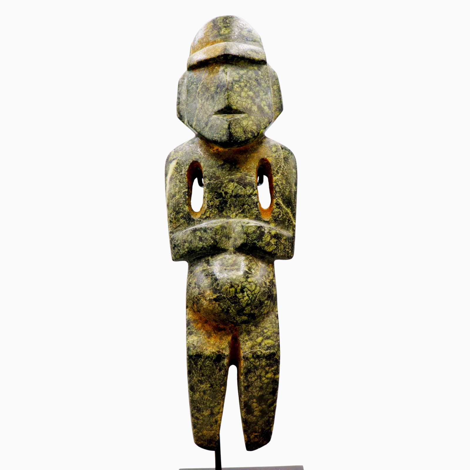 Mezcala Andesite Idol, 300 BCE - 300 CE
