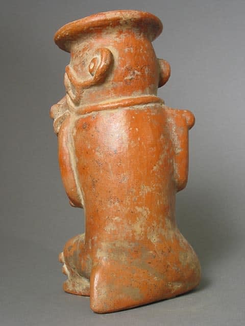 Atlantic Watershed Terracotta Vessel in the Form of a Saurian Deity, 500 CE - 1550 CE
