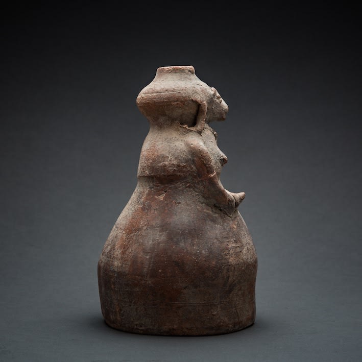 Indus Valley Terracotta Figurine of a Fertility Goddess, 2800 BCE - 2700 BCE