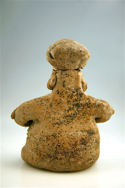 Colima Seated Figure, 300 BCE - 300 CE