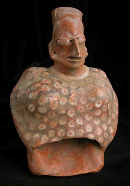 Jalisco Sculpture of a Seated Woman, 300 BCE - 300 CE