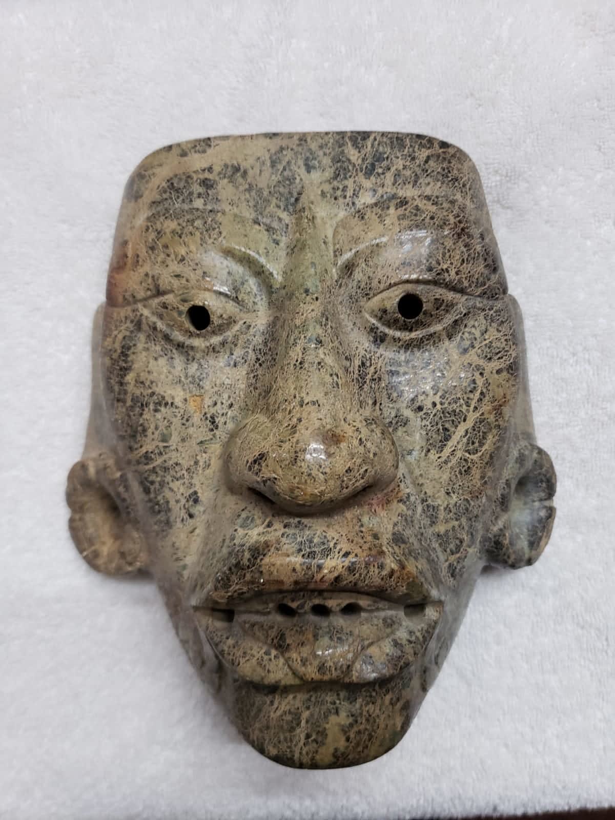 Mayan Jade Mask, 500 AD to 900 AD