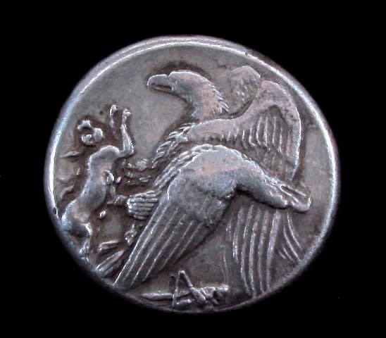 SICILY. Akragas., 409 BCE - 406 BCE