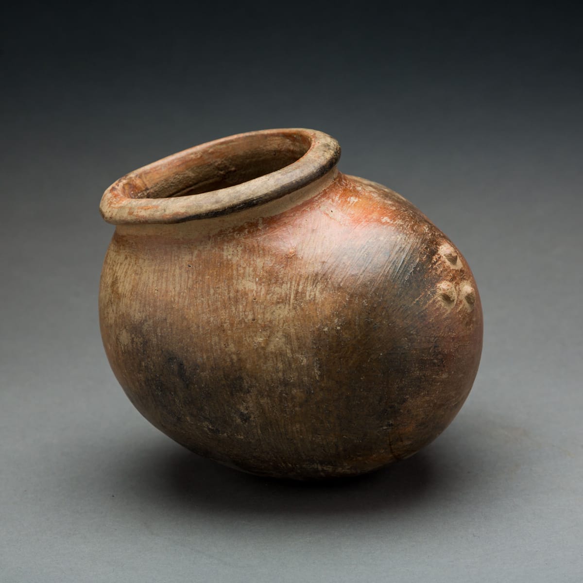 Large Burnished Terracotta Vessel, 500 CE - 900 CE