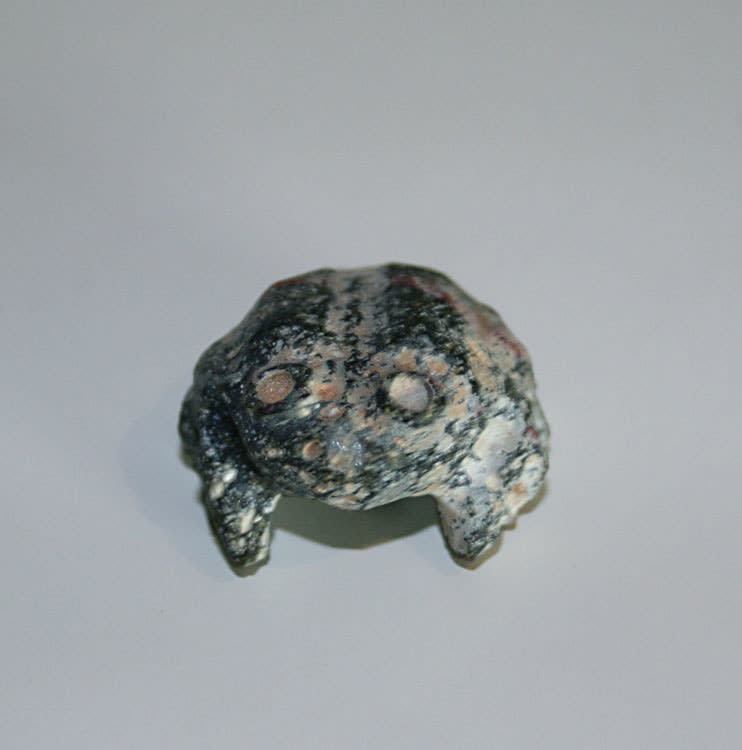 Egyptian MiniatureFrog Amulet, 600 BCE - 300 BCE