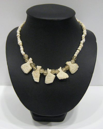 Shell and Stone Necklace with Pendants, 3000 BCE - 2000 BCE