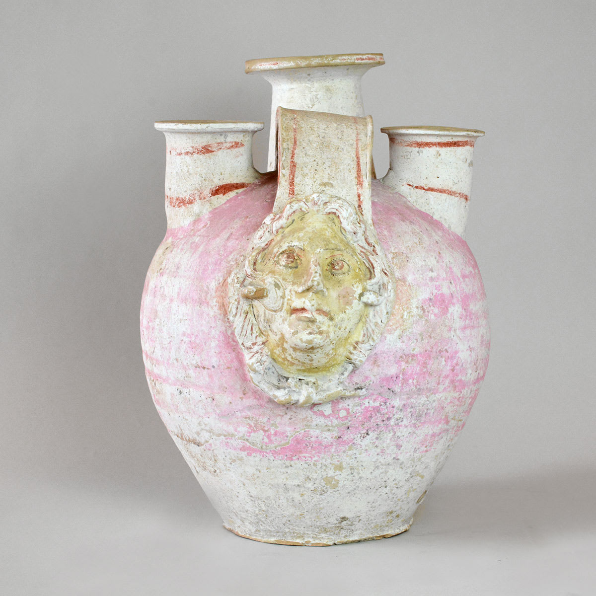 Canosan Terracotta Funerary Vessel, 400 BCE - 300 CE