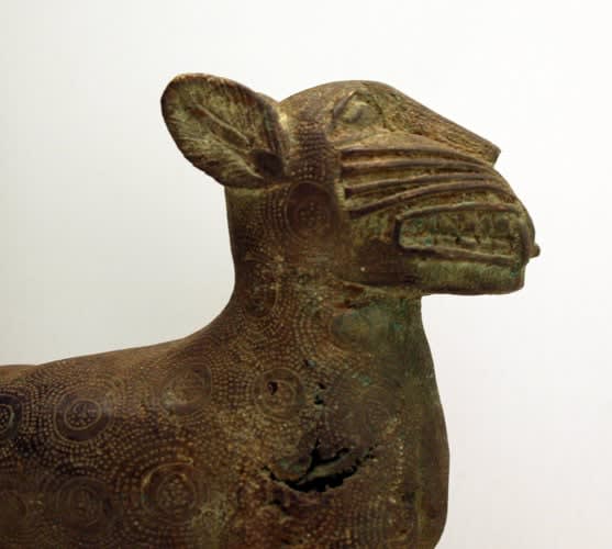 Benin Bronze Leopard, 16th Century CE - 18th Century CE