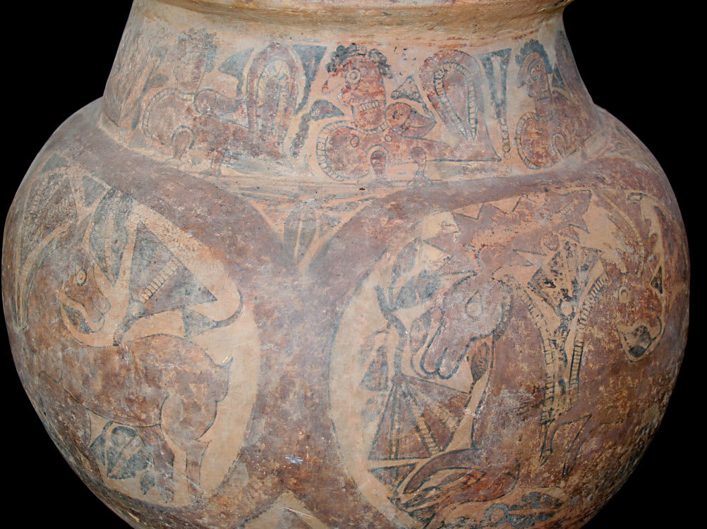 Kushan Dynasty Terracotta Jar, 200 CE - 400 CE