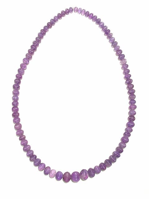 Amethyst Bead Necklace