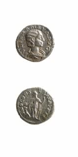 Silver Denarius of Julia Mamaea, 222 CE - 235 CE